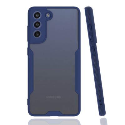 Samsung Galaxy S21 Fe Kılıf Platin Silikon - Lacivert