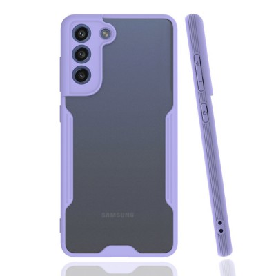 Samsung Galaxy S21 Fe Kılıf Platin Silikon - Lila