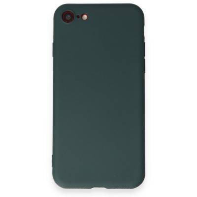 iphone 7 Kılıf First Silikon - Koyu Yeşil