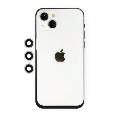 iphone 13 Shine Kamera Lens - Gümüş