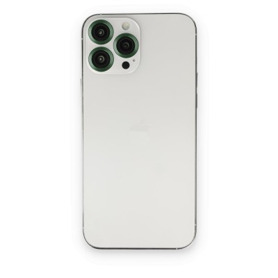 iphone 14 Pro Metal Kamera Lens - Koyu Yeşil