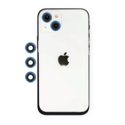 iphone 14 Shine Kamera Lens - Mavi