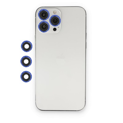 iphone 12 Pro Max Shine Kamera Lens - Lacivert