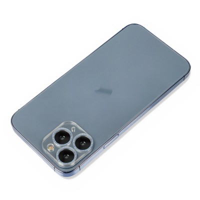 iphone 11 Pro Shine Kamera Lens Koruma Cam - Sierra Blue