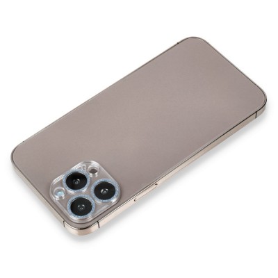 iphone 12 Pro Shine Kamera Lens Koruma Cam - Sierra Blue