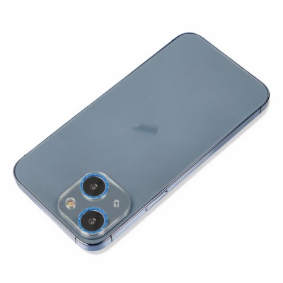 iphone 13 Mini Shine Kamera Lens Koruma Cam - Mavi