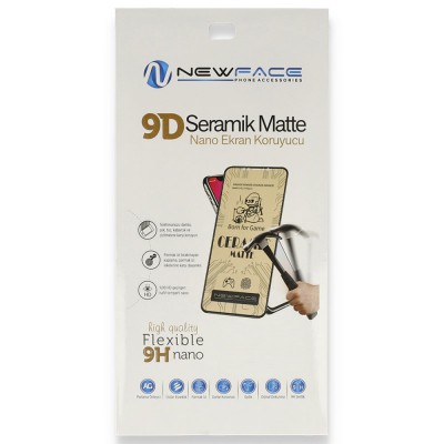 iphone Se 2020 Mat Seramik Nano Ekran Koruyucu - Beyaz