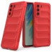 Samsung Galaxy S21 Fe Kılıf Optimum Silikon - Kırmızı