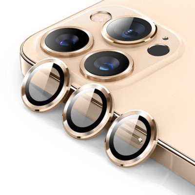 iphone 13 Pro Max Valdez Metal Kamera Lens - Gold