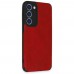 Samsung Galaxy S23 Kılıf Loop Deri Silikon - Kırmızı