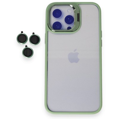 Joko iphone 13 Pro Max Kılıf Roblox Lens Standlı Kapak - Yeşil