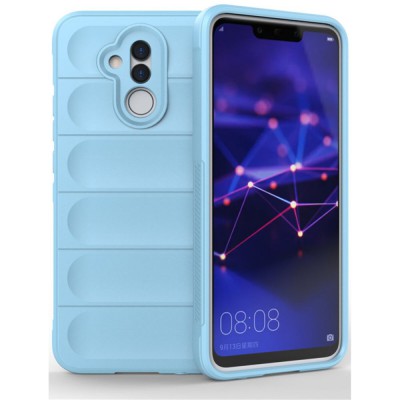 Huawei Mate 20 Lite Kılıf Optimum Silikon - Sky Blue