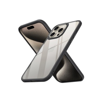 iphone 15 Pro Max Kılıf Power Silikon - Siyah
