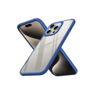 iphone 15 Pro Max Kılıf Power Silikon - Mavi