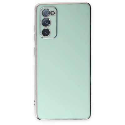 Samsung Galaxy S20 Fe Kılıf Volet Silikon - Açık Yeşil