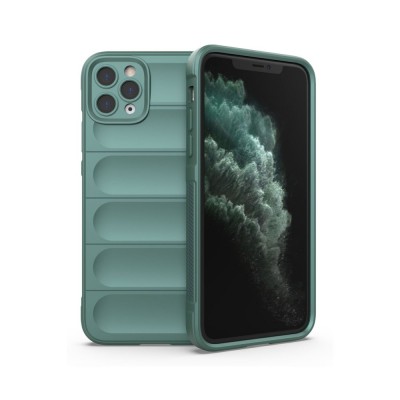 iphone 11 Pro Max Kılıf Optimum Silikon - Koyu Yeşil