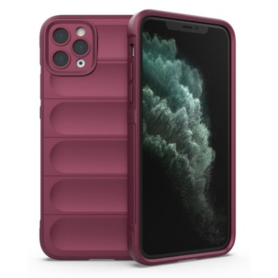 iphone 11 Pro Max Kılıf Optimum Silikon - Bordo