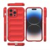 iphone 15 Pro Max Kılıf Optimum Silikon - Kırmızı