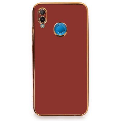 Huawei P20 Lite Kılıf Volet Silikon - Kırmızı