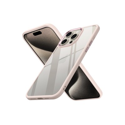 iphone 15 Pro Max Kılıf Power Silikon - Rose